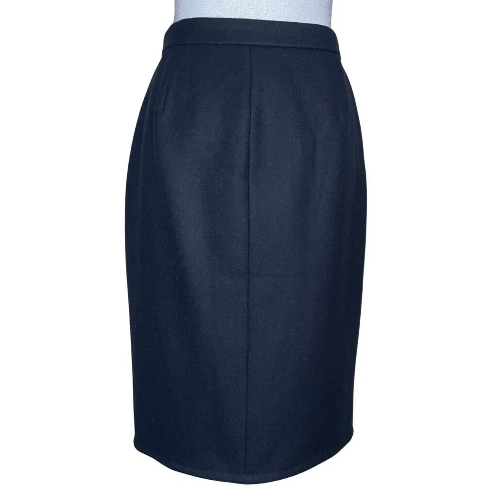 J. Crew Wool Pencil Skirt: Dark Academia Office Siren 2